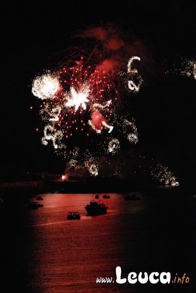Fuochi d'artificio Santa Maria di Leuca Ferragosto 2010.