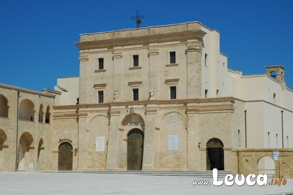 La Basilica De Finibus Terrae a Santa Maria di Leuca chiamata anche Santuario.