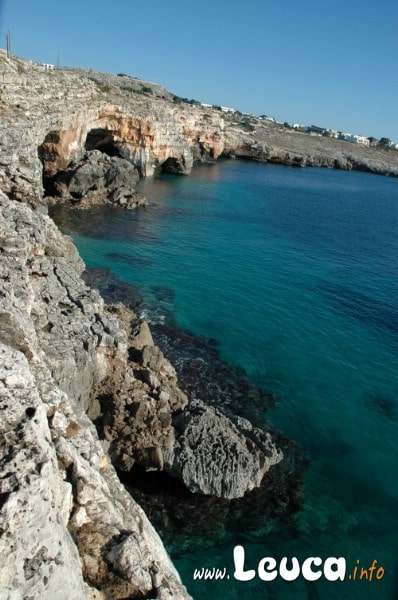 Località tre porte in Santa Maria di Leuca. Tra le Grotte più visitate di Leuca.