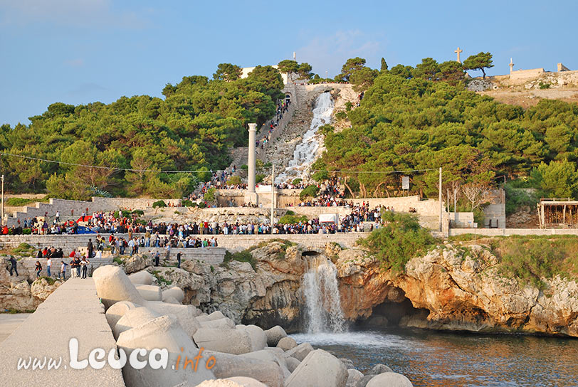 Cascata di Leuca vista dal Porto