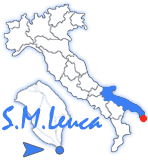 Santa Maria di Leuca si trova nel Salento Provincia di Lecce Puglia