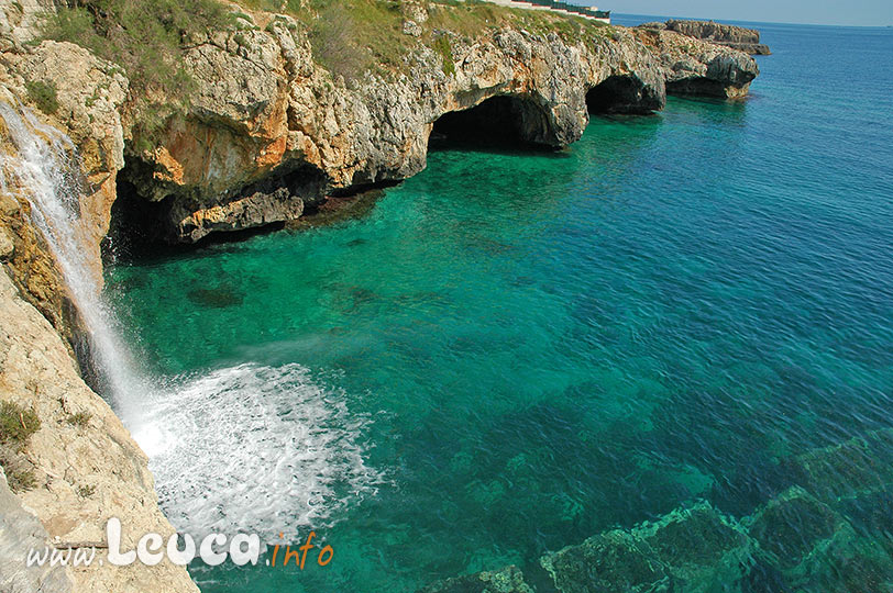 Le Grotte Cazzafri a Leuca nel Salento