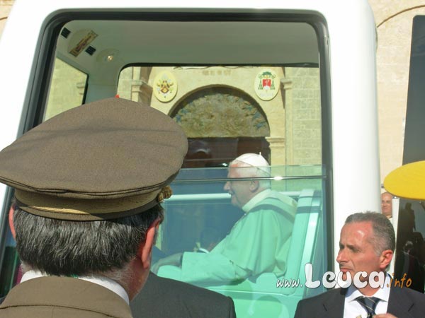 Foto Papa Ratzinger Benedetto XVI a Leuca - Foto Antonio Schina