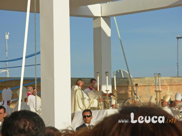 Foto Papa Ratzinger Benedetto XVI a Leuca - Foto Antonio Schina