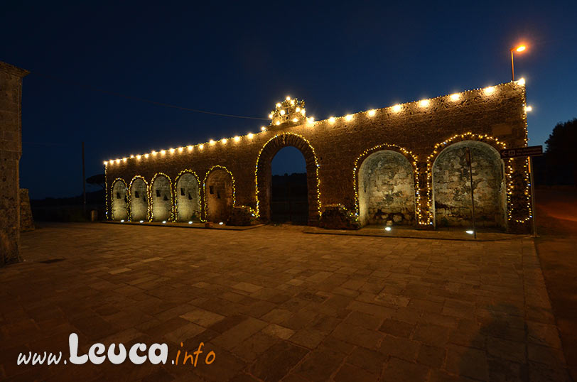 Arcate Leuca Piccola illuminate