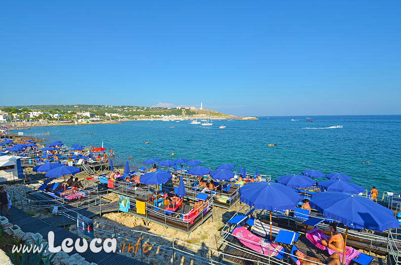 Lido Balneare sulla costa a Marina di Leuca