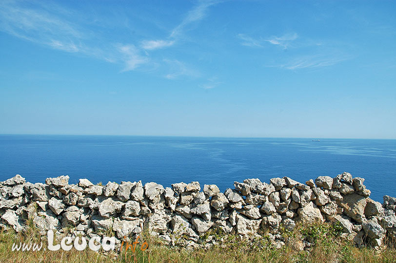 Paesaggio costiero tipico del territorio di Leuca