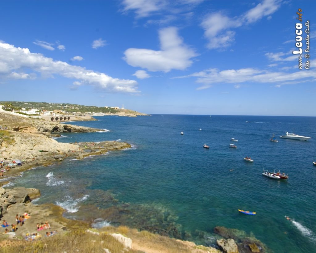 Vista panoramica di Santa Maria di leuca