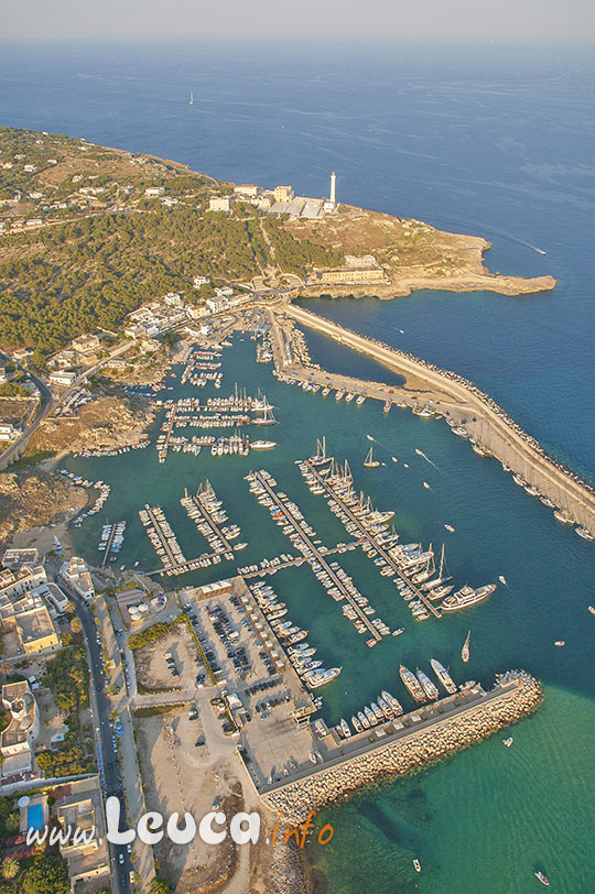 Vista aerea Porto Turistico di Leuca