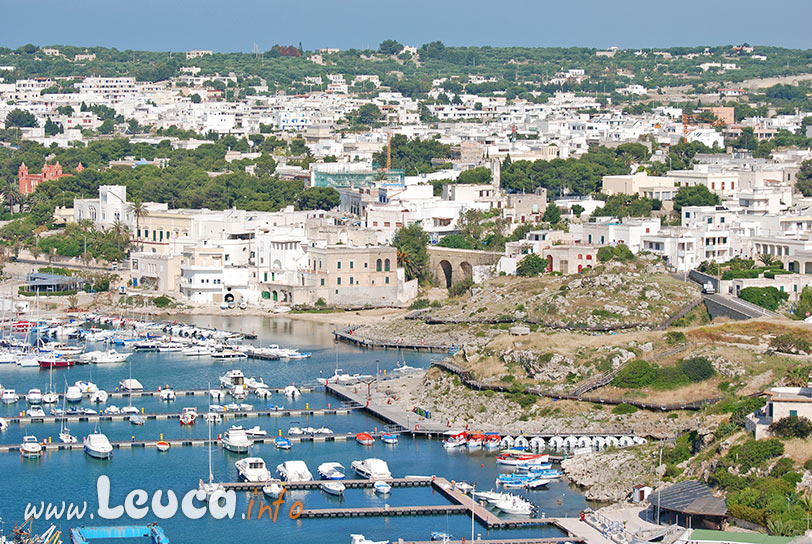 Vista sul Porto Turistico di Leuca