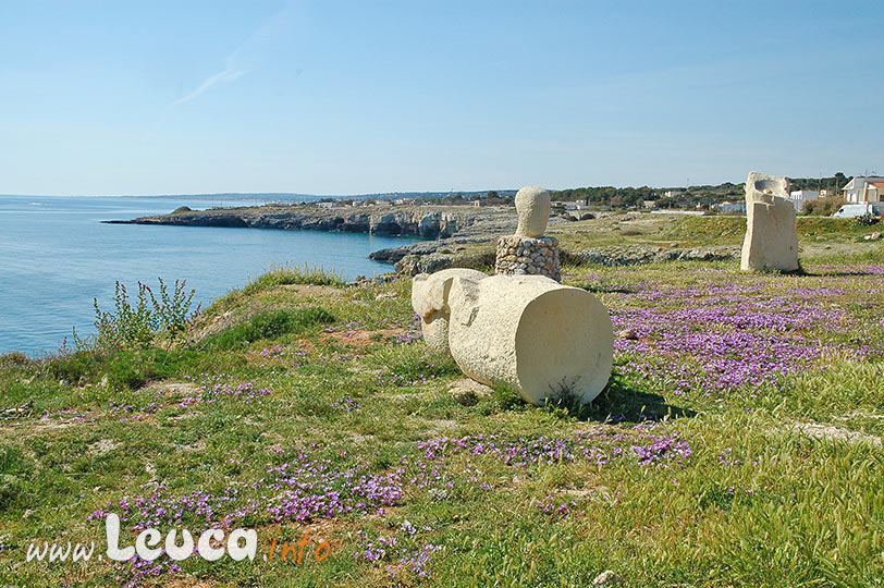 Tratto di Costa su Punta Ristola a Santa Maria di Leuca