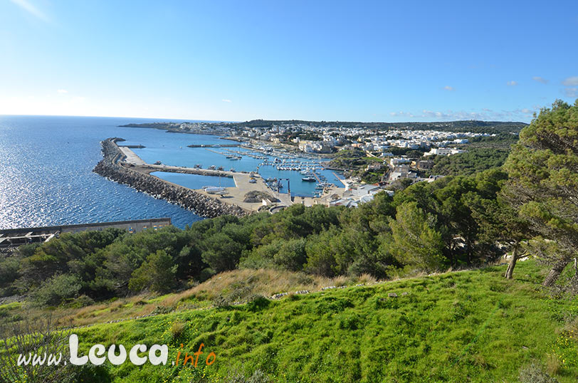 Panorama di Santa Maria di Leuca visto dal Santuario