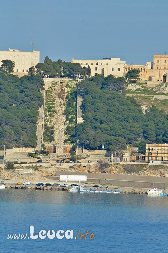 Scalinata di Leuca Vista dal Mare