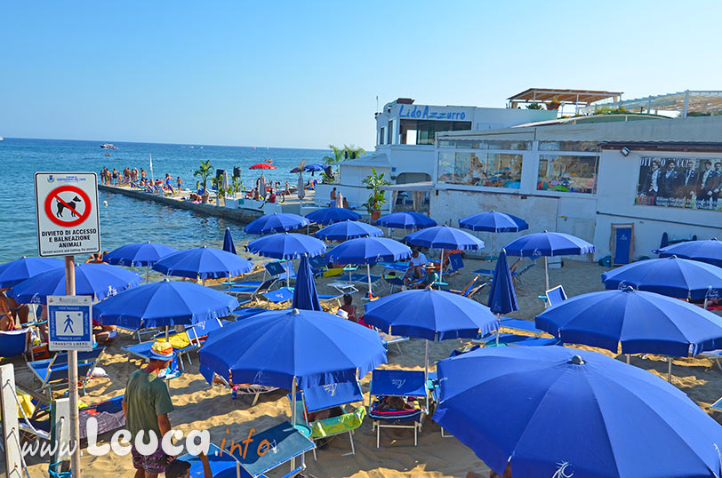 Spiaggia Lido Azzurro a Leuca