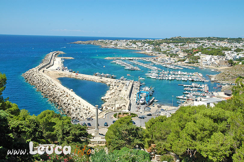 Vista panoramica di Leuca nel Salento