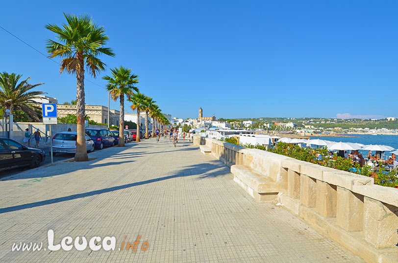 Lungomare Cristoforo Colombo a Leuca